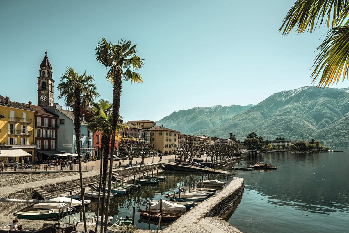 Ascona lakeside promenade - Switzerland Tourism/Ivo Scholz