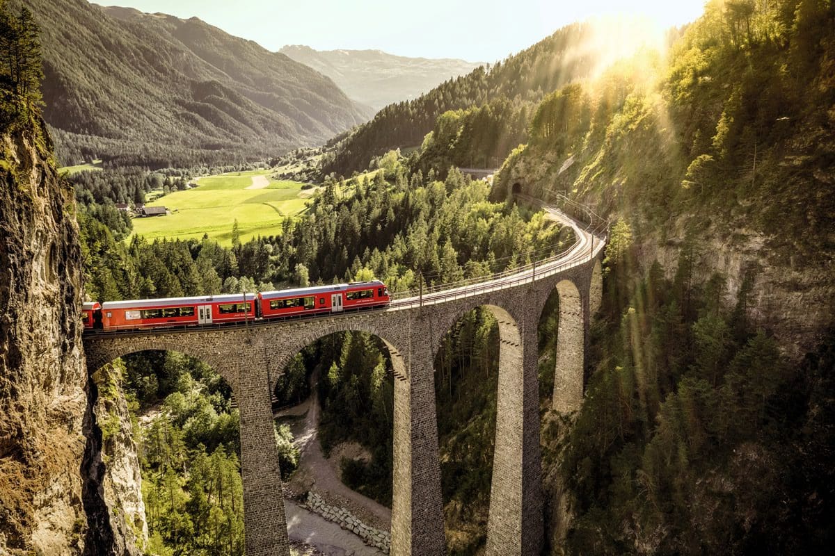 Filisur Landwasser Viaduct, Alpine Circle - Switzerland Tourism/Rob Lewis