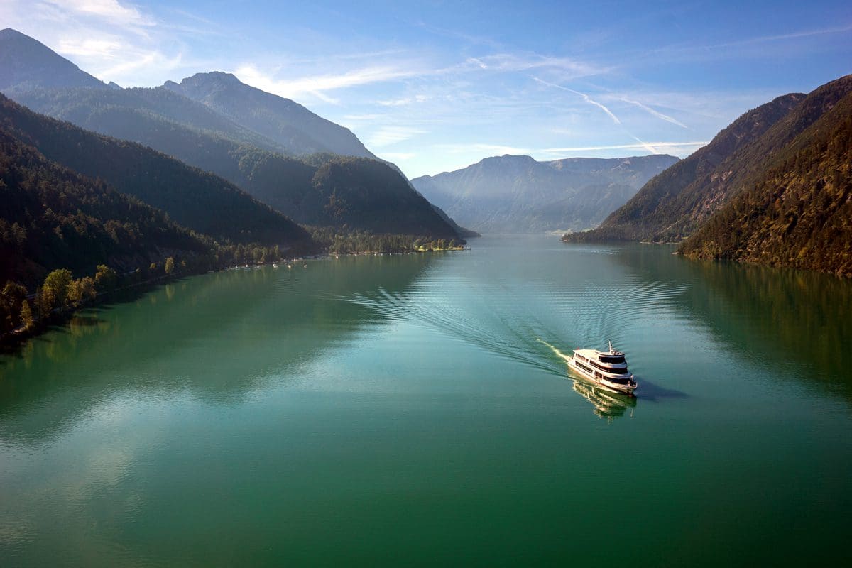 Cruising Lake Achen MS Stadt Innsbruck/Achensee Tourismus