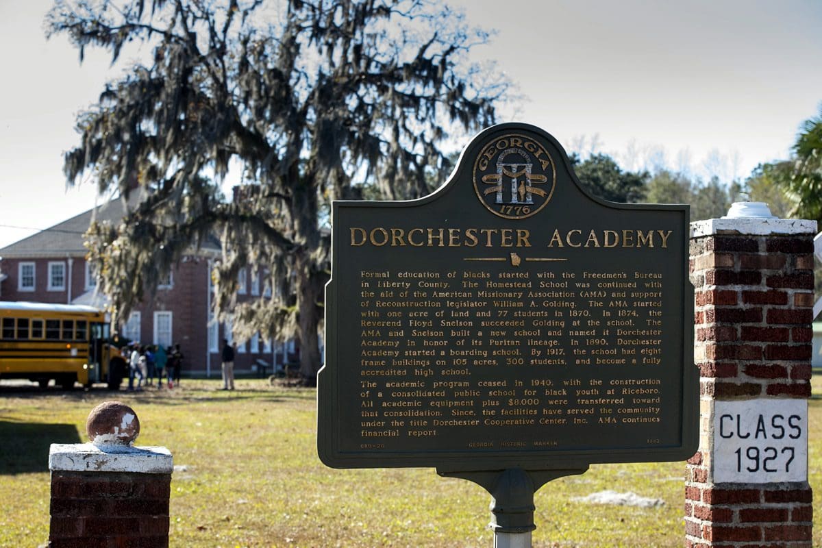 Dorchester Academy, Midway - Explore Georgia