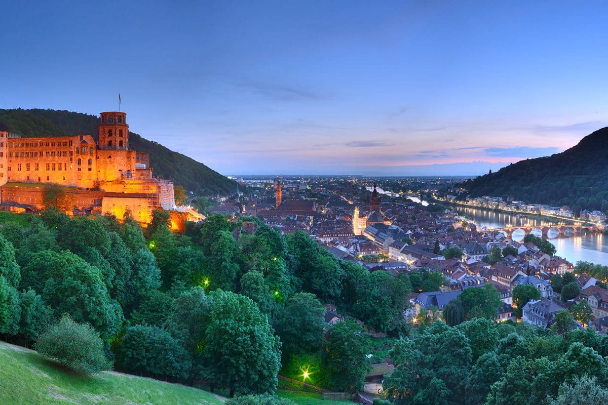 Heidelberg Castle overlooking the city - GNTB/Francesco Carovillano