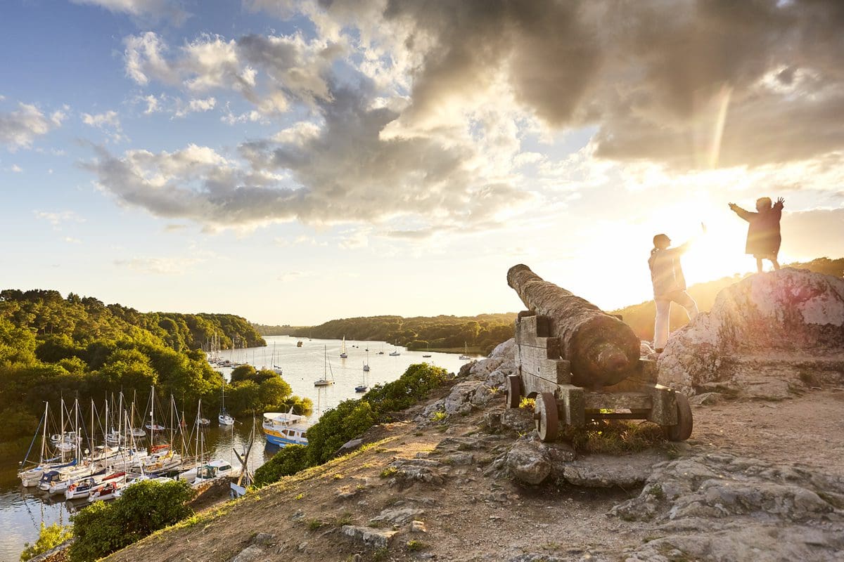 La Roche Bernard sunset - Tourisme Bretagne/Alexandre Lamoureux