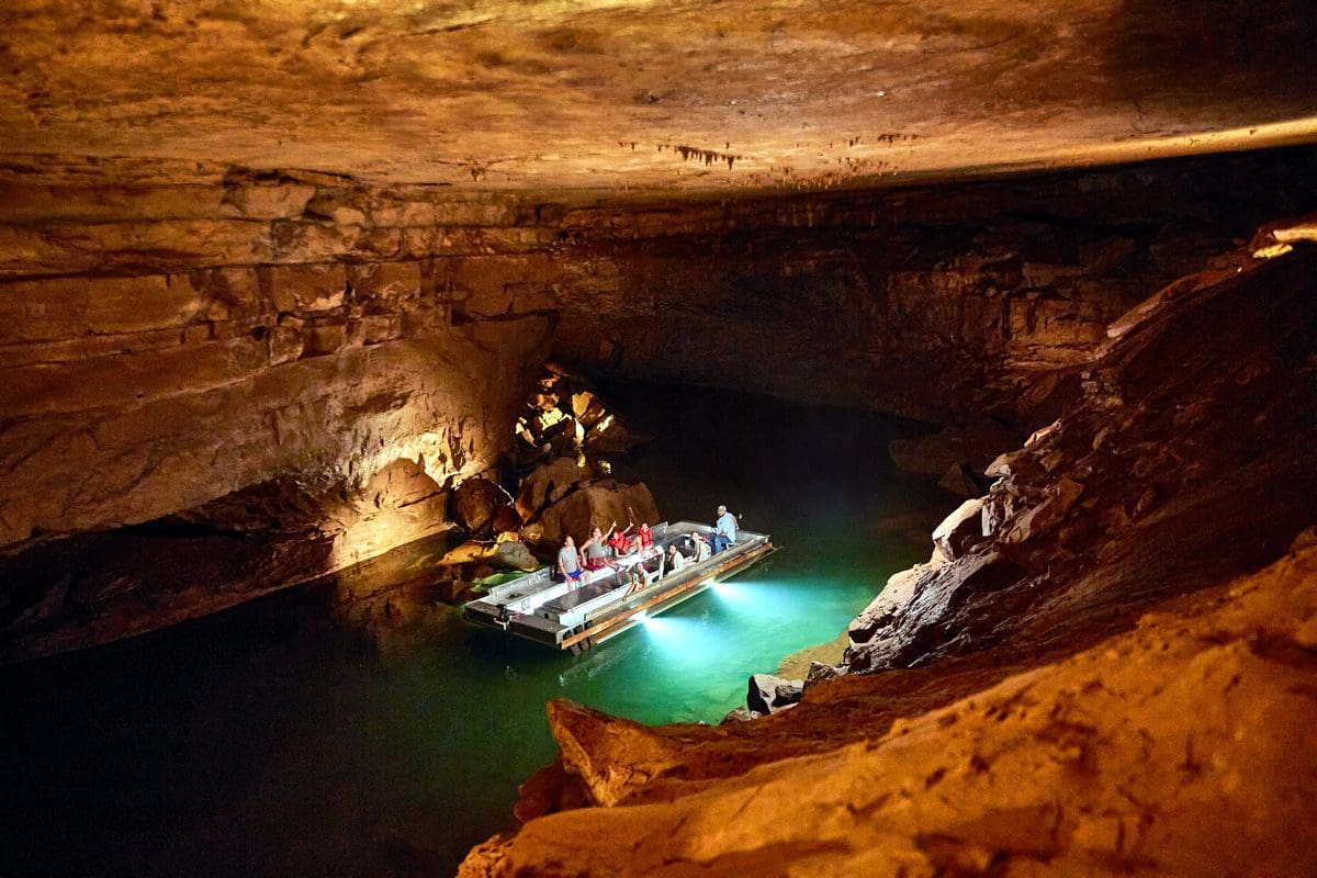 Lost River Cave boat tour in Bowling Green - Kentucky Tourism