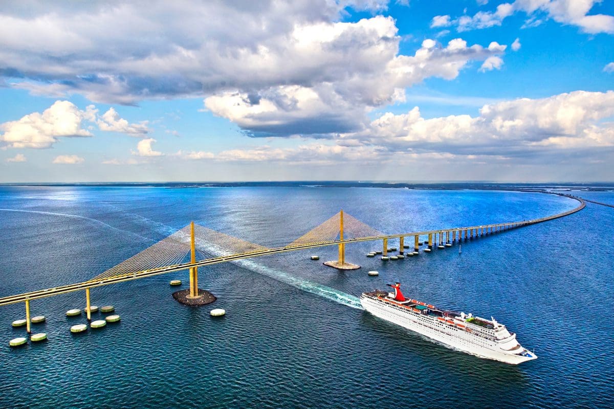 Sunshine over Skyway Bridge - Visit Florida/Peter W. CrossPatrick Farrell