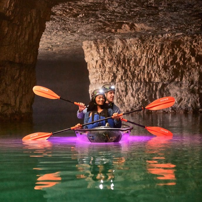 The Gorge underground canoeing - Kentucky Tourism