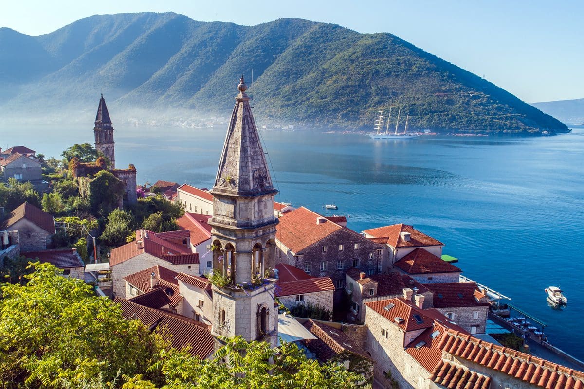 View of the bay in Kotor - NTO Montenegro