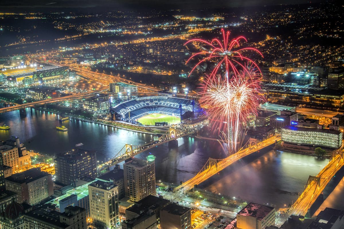 Fireworks over PNC Park - Visit Pittsburgh