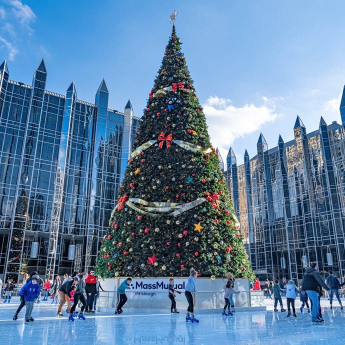 Pittsburgh skating rink (editorial) Pittsburgh skating rink (editorial)