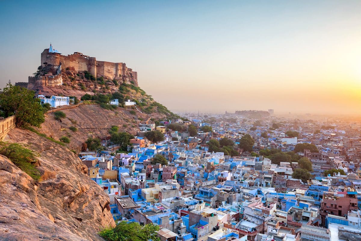 Jodhpur's Blue City and Mehrangarh Fort, Rajasthan