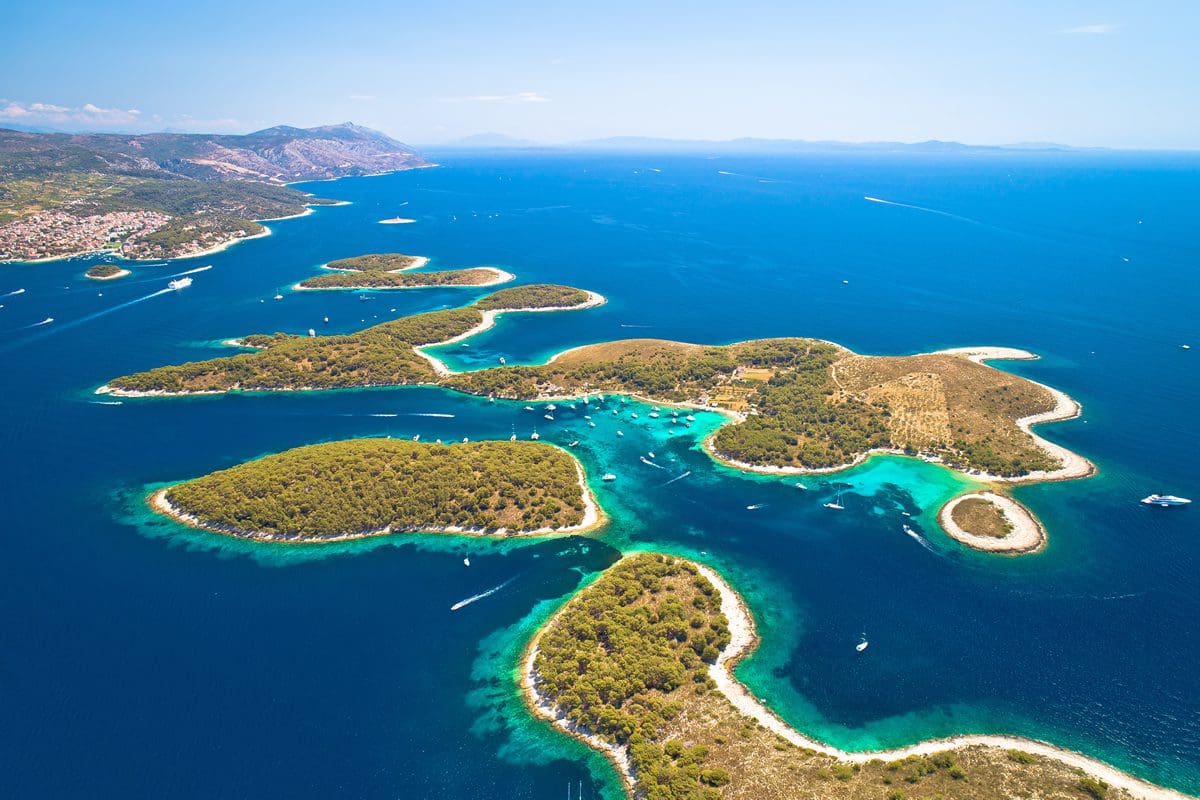 Pakleni island cruising, Croatia