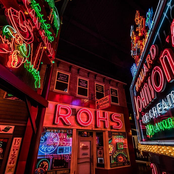 American Sign Museum - Neon Howard Johnson sign, Camp Washington - Visit Cincy