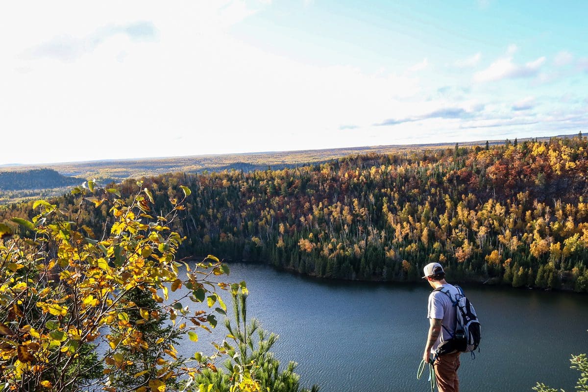 Bean bear lakes fall hike - Explore Minnesota/Alyssa Hei