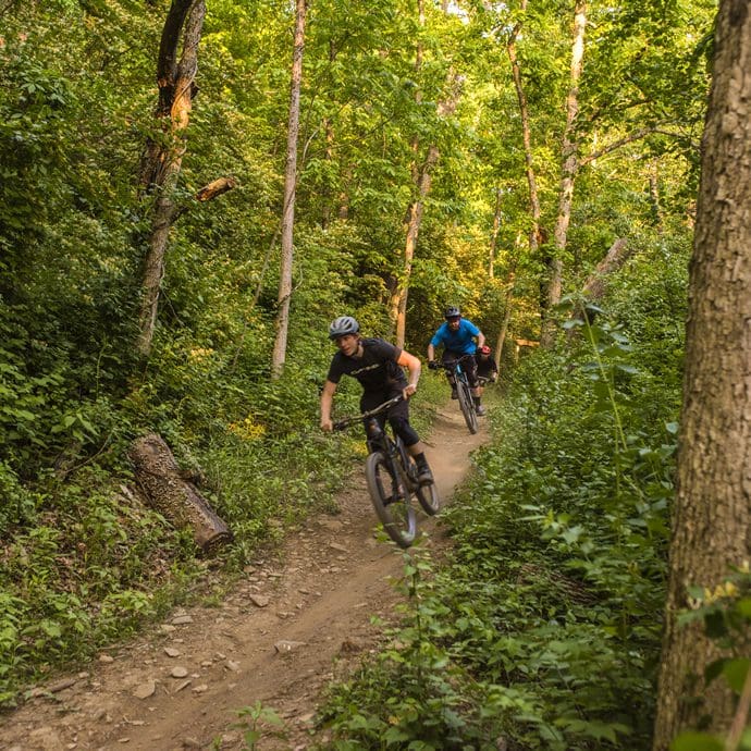 Devou Park Backwoods trail biking - Visit Cincy