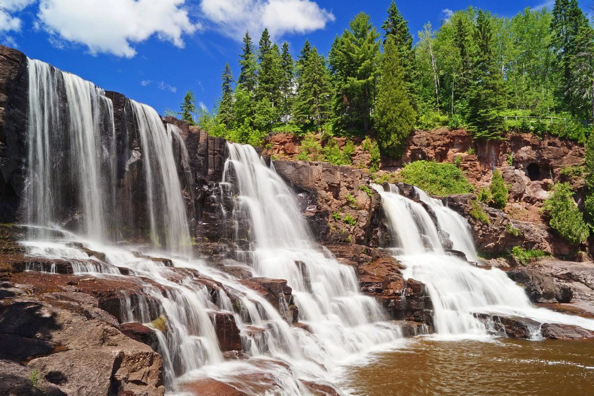 Gooseberry Falls State Park waterfall - Explore Minnesota/Justin Pruden