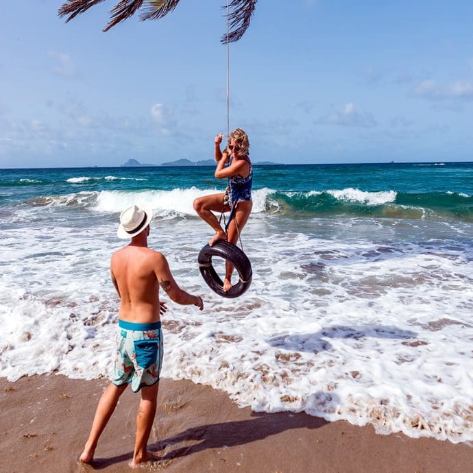 Beach swing - Pure Grenada Beach swing - Pure Grenada