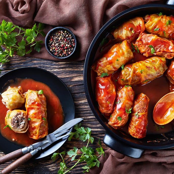 Golabki - Polish cabbage rolls