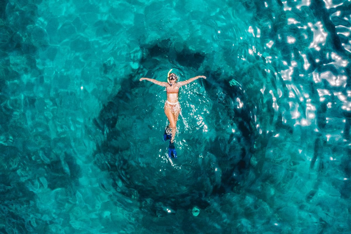 Snorkelling above the underwater sculpture park - Pure Grenada