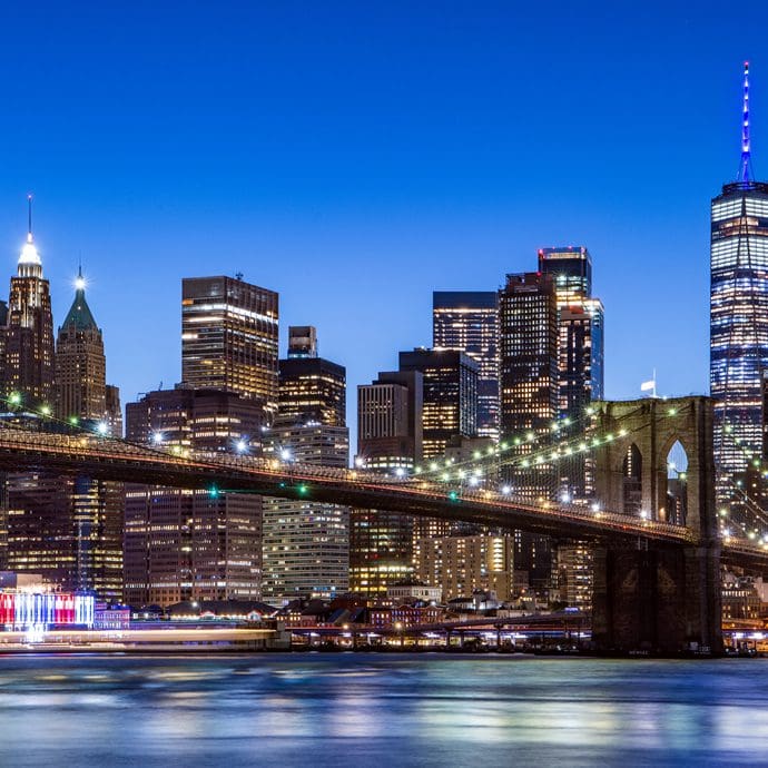 Brooklyn Bridge New York City skyline - ILoveNY