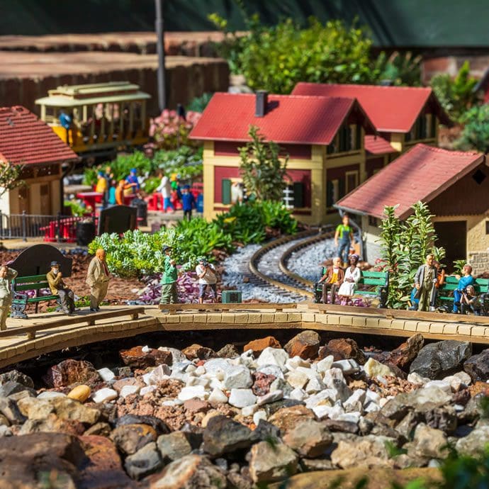 Phipps Conservatory miniature figures - Visit Pittsburgh/Phil Johnson
