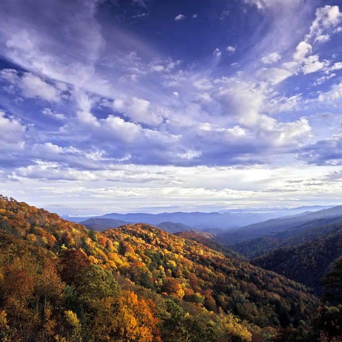 Thomas Divide, Great Smoky Mountains - Tennessee Tourism/Adam Jones Thomas Divide, Great Smoky Mountains - Tennessee Tourism/Adam Jones