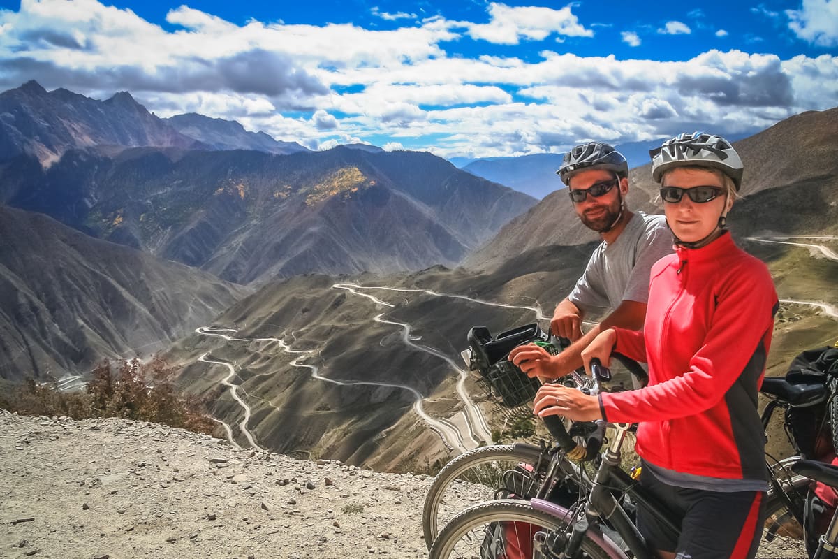 Taking a cycle trip in Yunnan Province, China