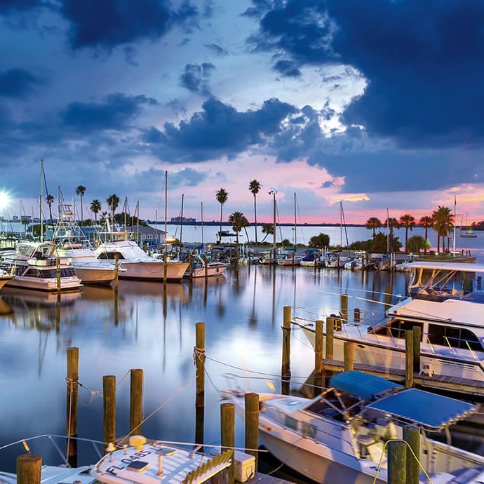 Dunedin Marina - VisitStPeteClearwater.com/Pedro Castellano Grand Concourse - Visit Pittsburgh/Jin Wu