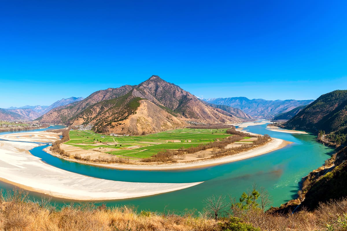 First Bend of the Yangtze River, China
