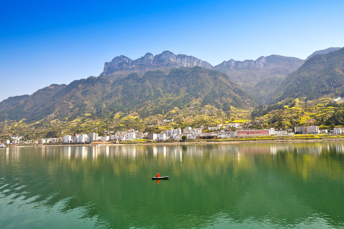 Sandouping on the Yangtze River, Yichang, China