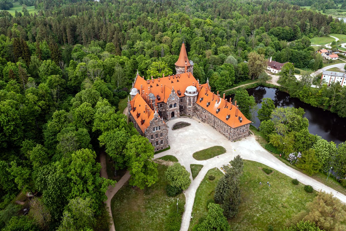 Cesvaine medieval castle, Latvia