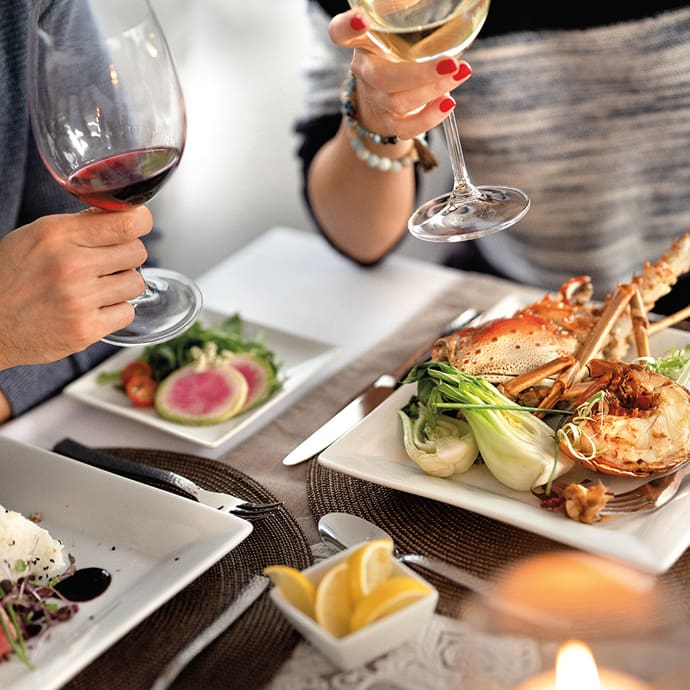 Elegant seafood - BVI Tourism Elegant seafood - BVI Tourism