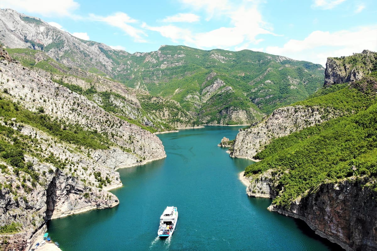 Komani Lake, Albania