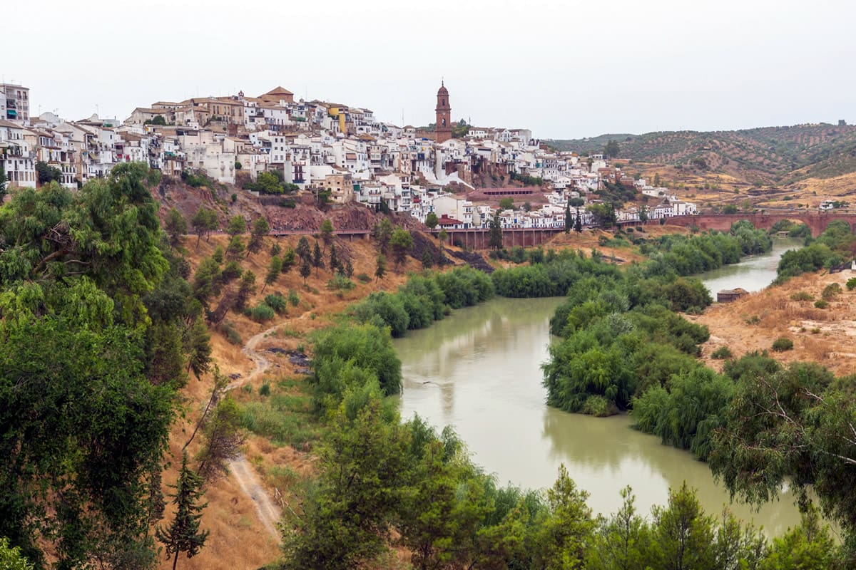 Montoro town on the Guadalquivir River - Andalucia Tourism