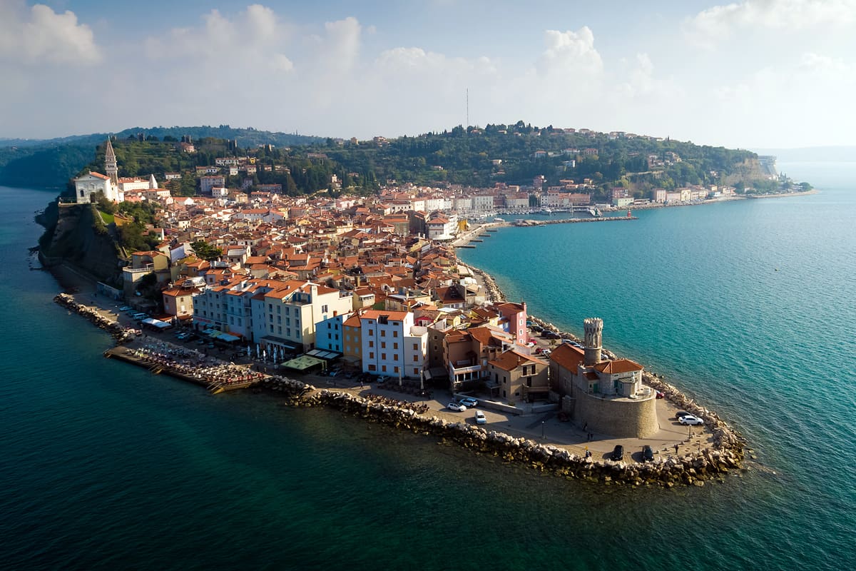 The Piran Peninsula on the Adriatic Sea - Slovenia Tourism/Drazen Stader