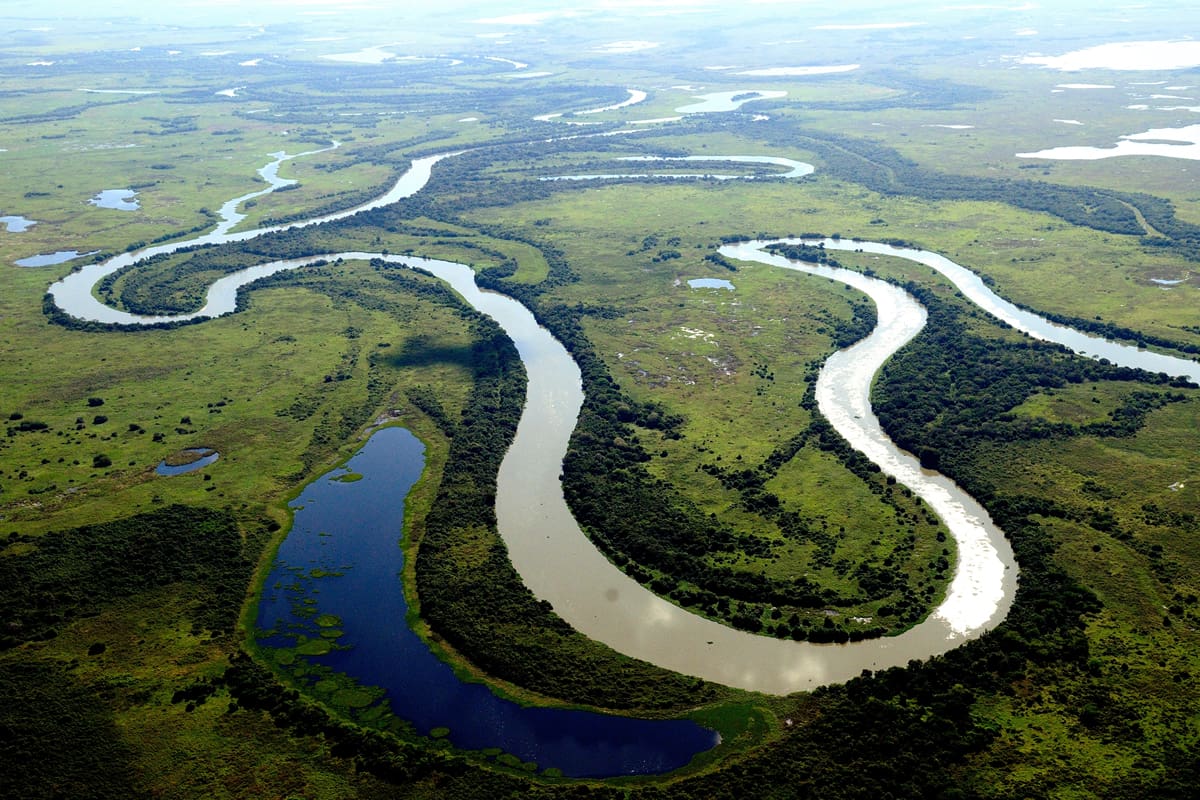 The Paraguay River in -Caceres National Park