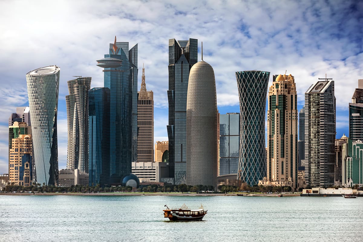 Doha skyline, Qatar