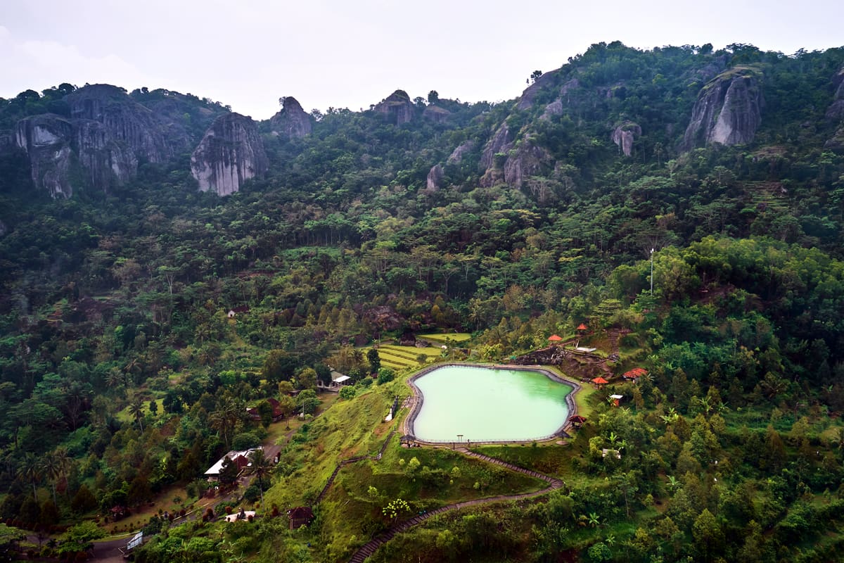 Embung Nglanggeran - Indonesia Tourism/Martha Suherman