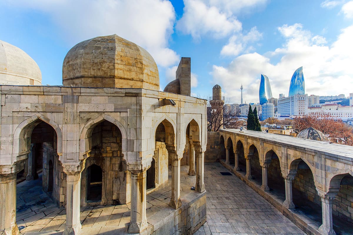 Divankhana - Shirvanshah's Palace in Baku Old Town - Azerbaijan Tourism