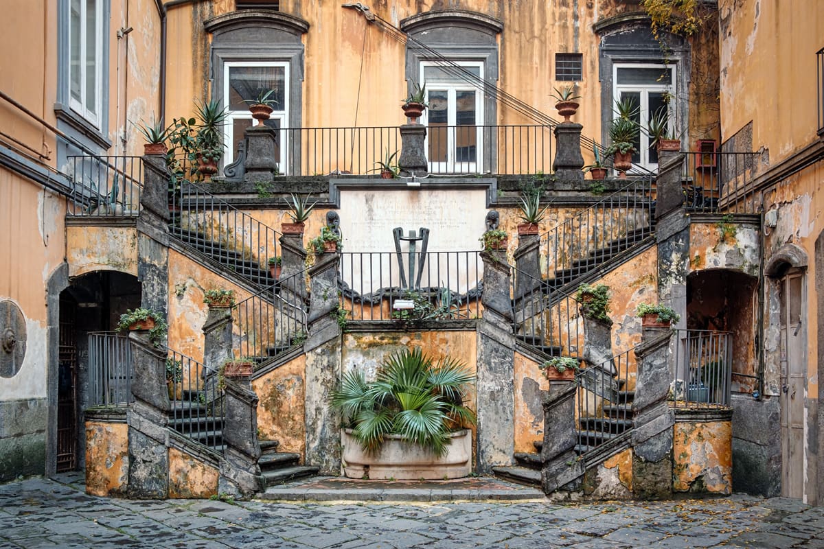 Staircase of Palazzo Marigliano, Naples
