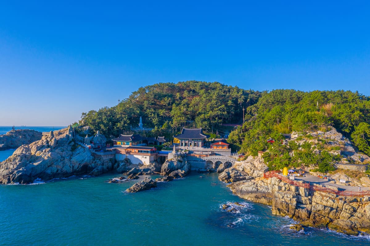 Haedong Yonggungsa temple, South Korea