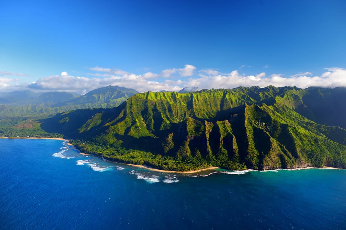 Na Pali coast, Kauai, Hawaii