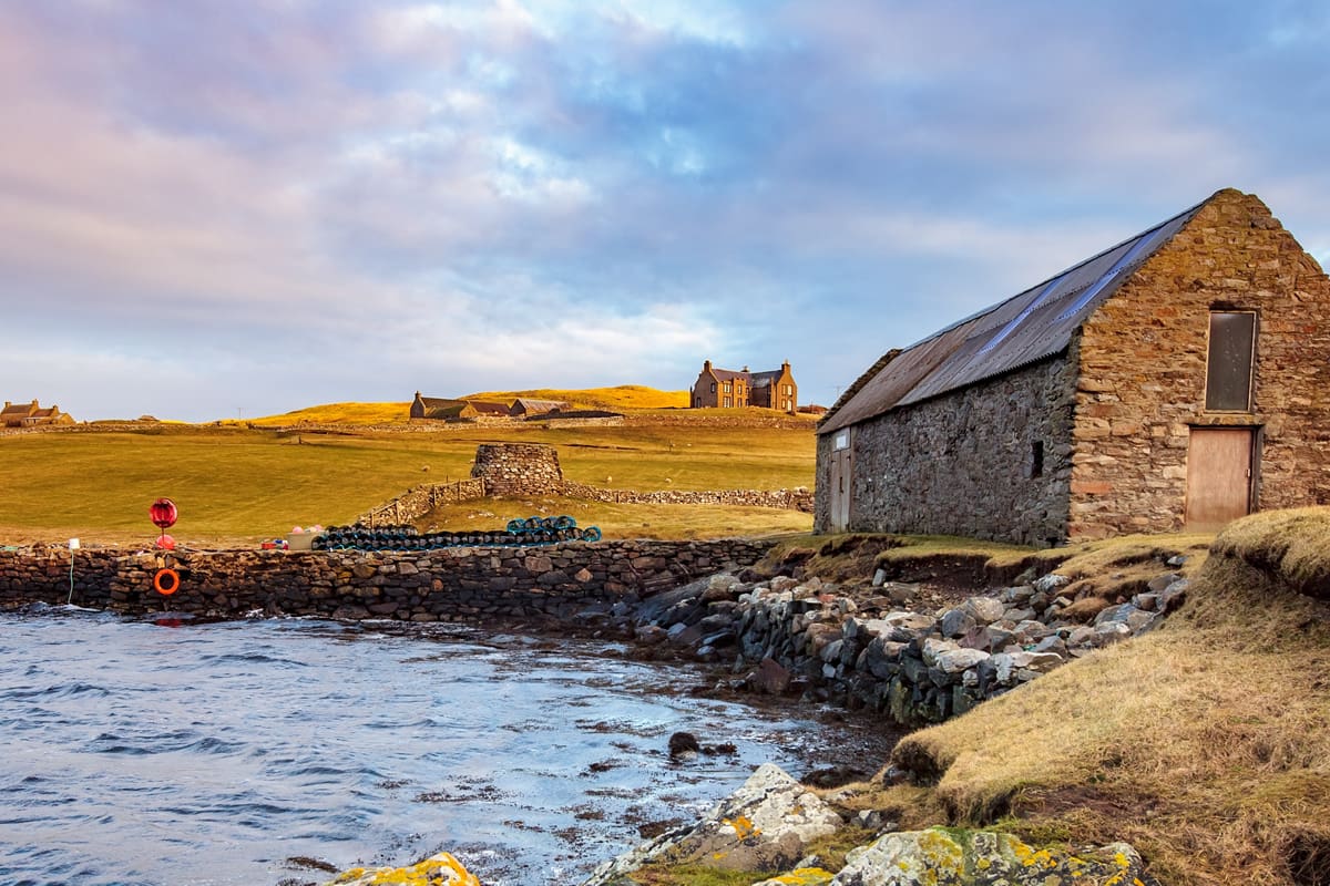 Shetland Isles scene