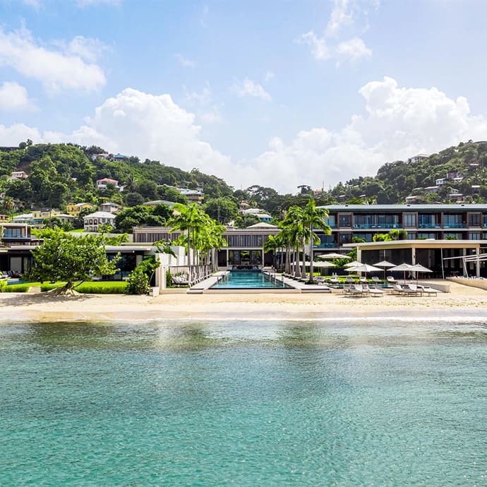 Silversands Beach House, Grand Anse beach view Silversands Beach House, Grand Anse beach view