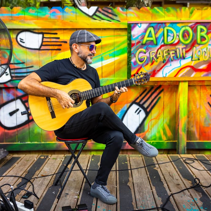 Adobe Graffiti Lounge performer - Bradenton Area Visitors Bureau/Realize Bradenton Adobe Graffiti Lounge performer - Bradenton Area Visitors Bureau/Realize Bradenton
