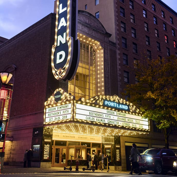 Arlene Schnitzer Concert Hall - Travel Portland/NASHCO Photo Arlene Schnitzer Concert Hall - Travel Portland/NASHCO Photo