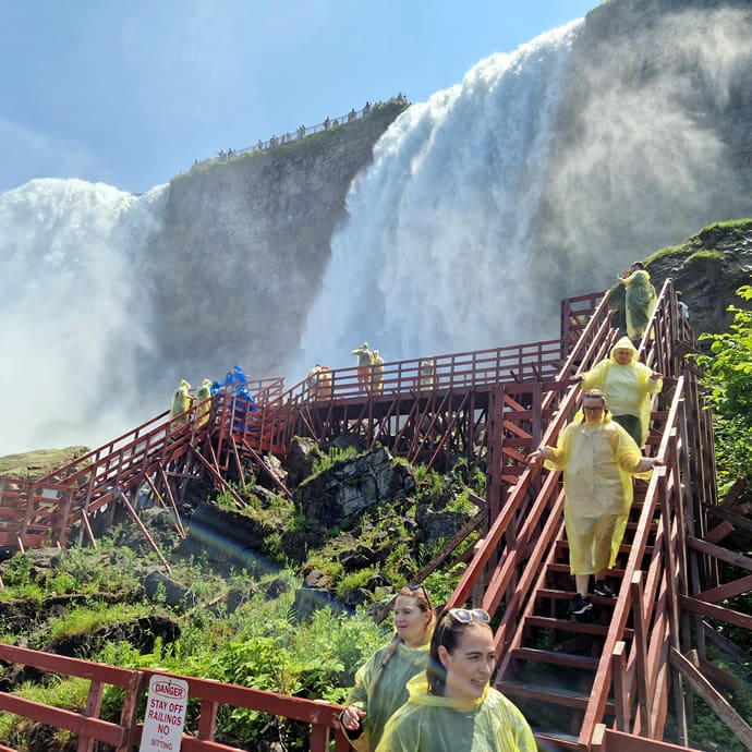 Up close to the water at Niagara Falls - ILoveNY Up close to the water at Niagara Falls - ILoveNY