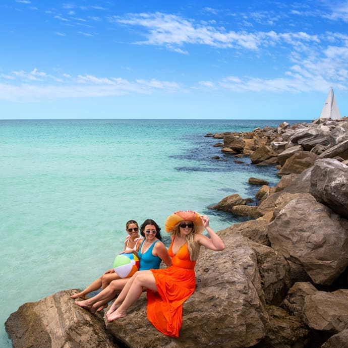 Lounging at Shell Island – Visit Panama City Beach/Gary Bogdong