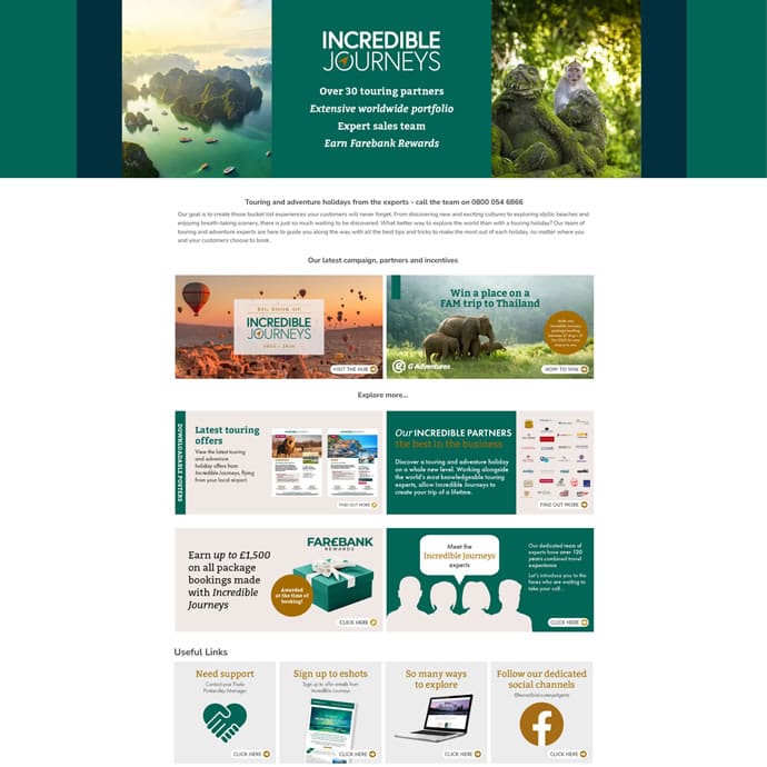 Incredible Journeys Hub