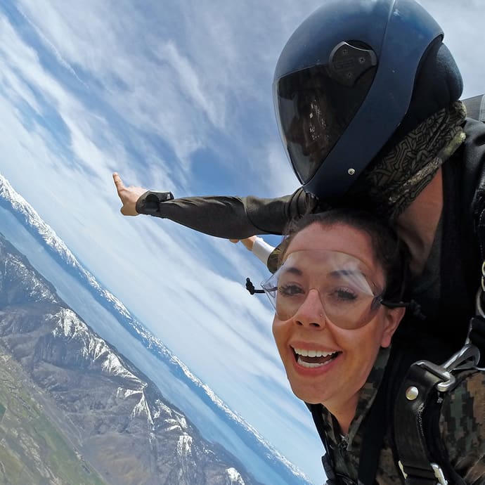 Lake Tahoe skydiving - Travel Nevada
