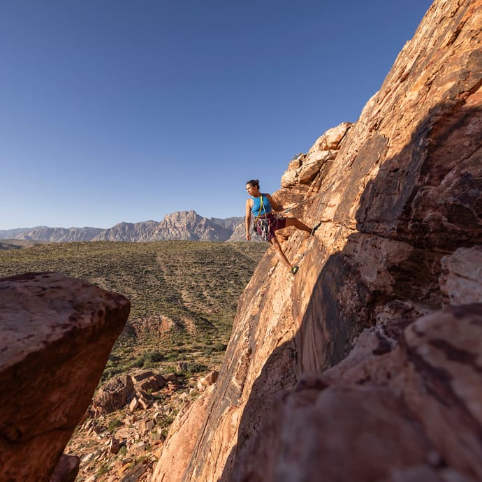 Red Rock Canyon mountain climbing - Travel Nevada/Jamie Kingham