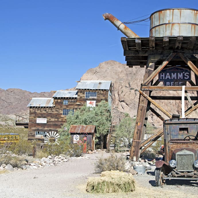 Techatticup at Eldorado Canyon ghost town - Travel Nevada
